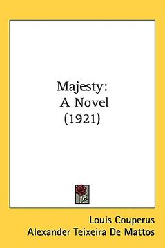 portada majesty: a novel (1921)