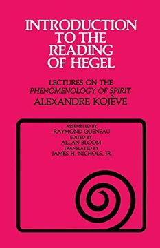 portada Introduction to the Reading of Hegel: Lectures on the "Phenomenology of Spirit" (Agora Editions) (in English)