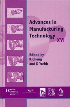 portada Advances in Manufacturing Technology XVI - Ncmr 2002