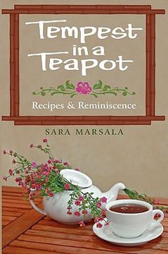 portada tempest in a teapot: recipes & reminiscence (en Inglés)