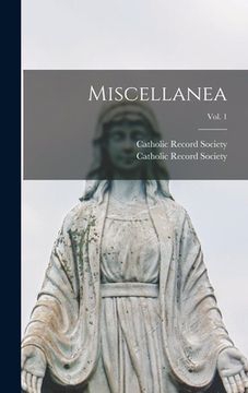 portada Miscellanea; Vol. 1 (in English)