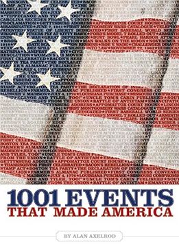 portada 1001 Events That Made America (en Inglés)