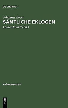portada Sämtliche Eklogen (en Alemán)
