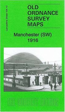 portada Manchester SW 1916: Lancashire Sheet 104.10b (Old Ordnance Survey Maps of Lancashire)