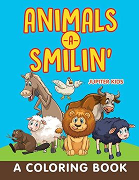 portada Animals-A-Smilin' (a Coloring Book) (in English)