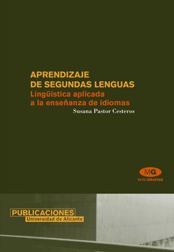 portada Aprendizaje de Segundas Lenguas. Lingüística Aplicada a la Enseñanza de Idiomas (in Spanish)