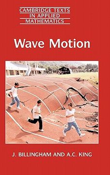 portada Wave Motion: 24 (Cambridge Texts in Applied Mathematics) (in English)