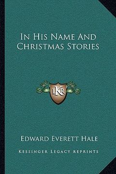 portada in his name and christmas stories (en Inglés)