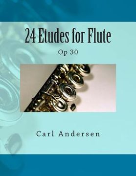 portada 24 Etudes for Flute: Op 30 (en Inglés)