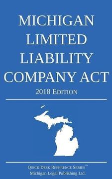 portada Michigan Limited Liability Company Act; 2018 Edition
