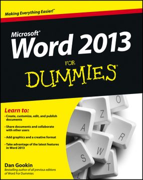 portada word 2013 for dummies (en Inglés)