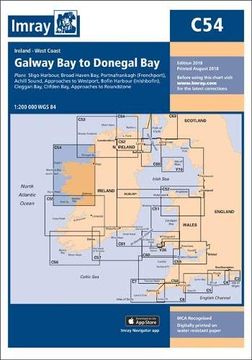 portada Imray Chart C54: Galway bay to Donegal bay (c Charts) (en Inglés)