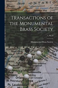 portada Transactions of the Monumental Brass Society; 1, no. 8 (in English)