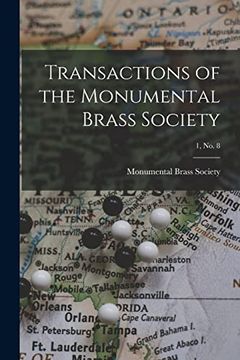 portada Transactions of the Monumental Brass Society; 1, no. 8