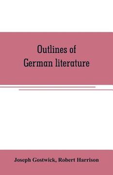 portada Outlines of German literature (en Inglés)