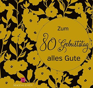 portada Zum 80. Geburtstag Alles Gute (en Alemán)