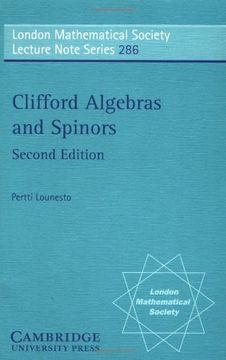 portada Lms: 286 Clifford Algebr Spinor 2ed (London Mathematical Society Lecture Note Series) (en Inglés)