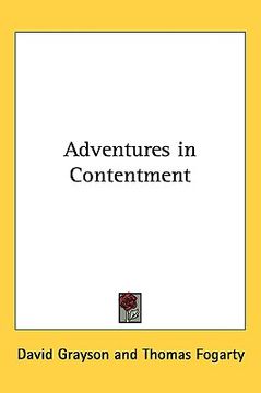 portada adventures in contentment (en Inglés)