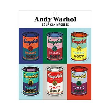 portada Andy Warhol Soup can Magnets (en Inglés)