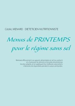 portada Menus de printemps pour le régime sans sel (en Francés)