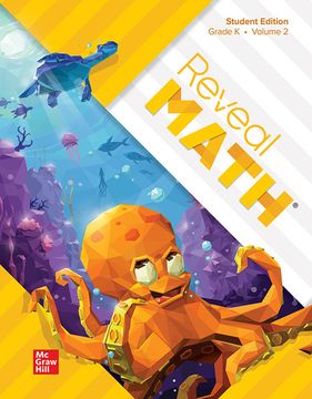 portada Reveal Math Student Edition, Grade K, Volume 2 (in English)