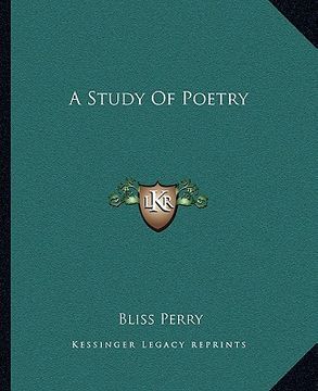 portada a study of poetry