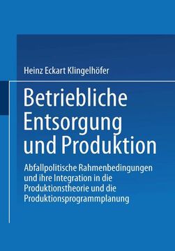 portada Betriebliche Entsorgung und Produktion (in German)