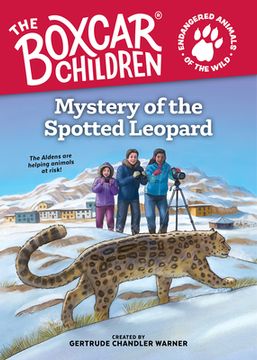 portada Mystery of the Spotted Leopard: 2 (Boxcar Children Endangered Animals of the Wild, 2) 