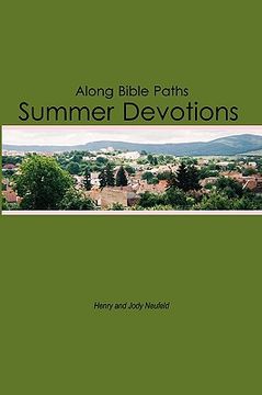 portada along bible paths: summer devotions (en Inglés)