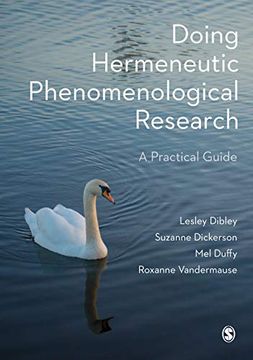portada Doing Hermeneutic Phenomenological Research: A Practical Guide (en Inglés)