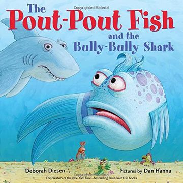 portada The Pout-Pout Fish and the Bully-Bully Shark (Poutpout Fish Adventure) (en Inglés)