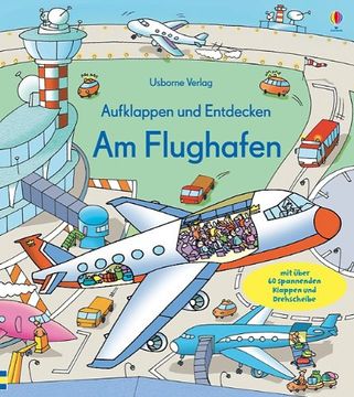 portada Aufklappen und Entdecken: Am Flughafen (en Alemán)