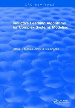 portada Inductive Learning Algorithms for Complex Systems Modeling (en Inglés)