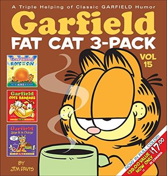 portada Garfield Fat-Cat 3-Pack #15 (Garfield fat cat Three Pack) (in English)