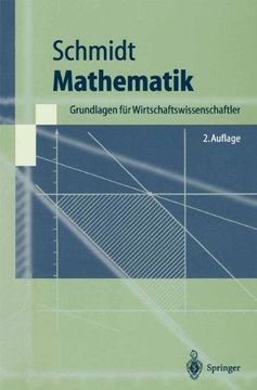 portada Mathematik: Grundlagen für Wirtschaftswissenschaftler (Springer-Lehrbuch)
