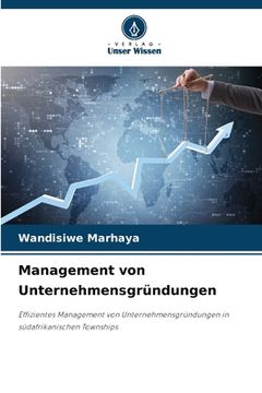 portada Management von Unternehmensgründungen (en Alemán)