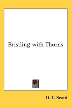 portada bristling with thorns (en Inglés)