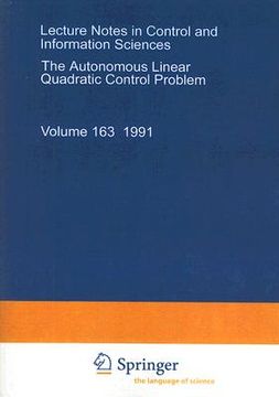 portada the autonomous linear quadratic control problem (en Inglés)