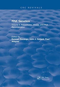 portada Rna Genetics: Volume ii: Retroviruses, Viroids, and rna Recombination 