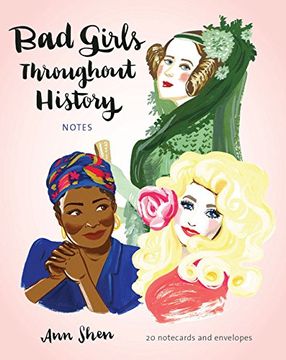 portada Bad Girls Throughout History Notecards: 20 Notecards and Envelopes (en Inglés)