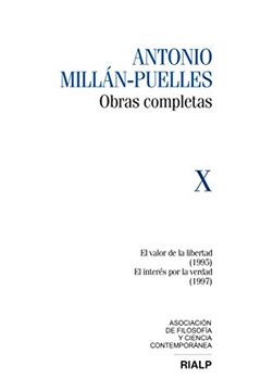 portada Millan-Puelles vol x Obras Completas