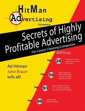 portada Secrets of Highly Profitable Advertising for Carpet Cleaning Companies