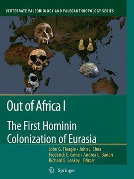 portada out of africa i: the first hominin colonization of eurasia (en Inglés)