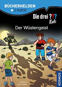 portada Die Drei? Kids, Bücherhelden 2. Klasse, der Wüstengeist (in German)