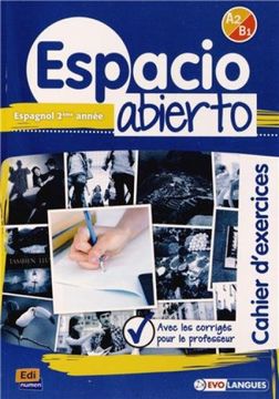 portada Espacio Abierto A2/B1 -Cah. D'exercice Claves (in Spanish)