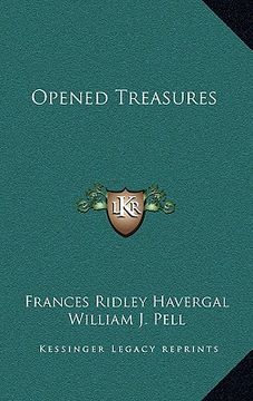 portada opened treasures (in English)