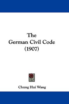 portada the german civil code (1907) (en Inglés)