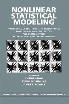 portada Nonlinear Statistical Modeling Paperback (International Symposia in Economic Theory and Econometrics) (in English)