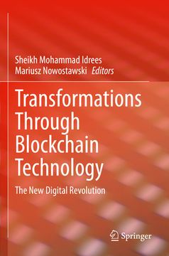 portada Transformations Through Blockchain Technology: The New Digital Revolution 