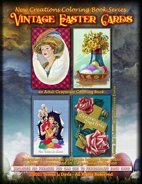 portada New Creations Coloring Book Series: Vintage Easter Cards (en Inglés)